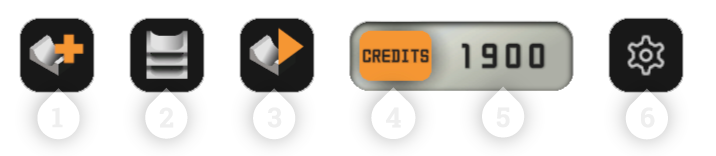 Project Actions toolbar: Start Project, Projects Overview, Finalize Project, Credits, Settings.
