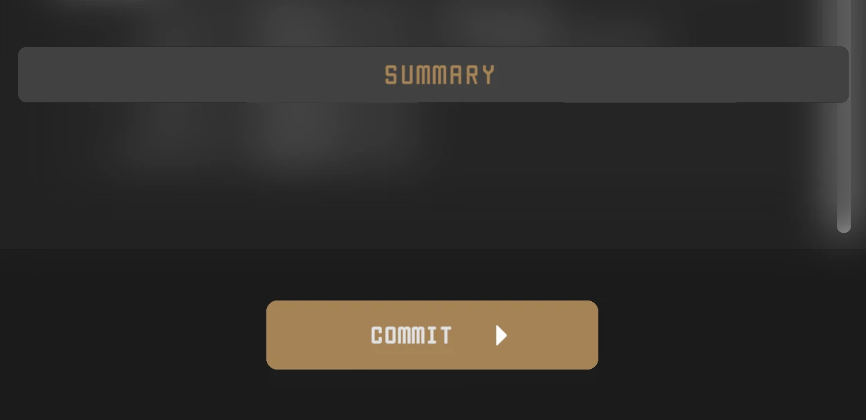 Final confirmation step before committing changes.