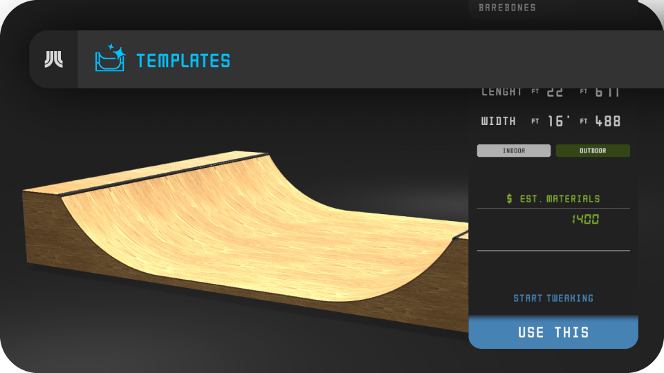Ramp design engine preview